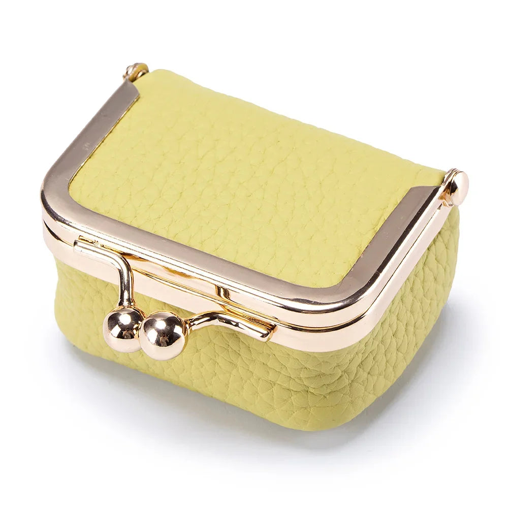Genuine Leather Mini Jewelry Box