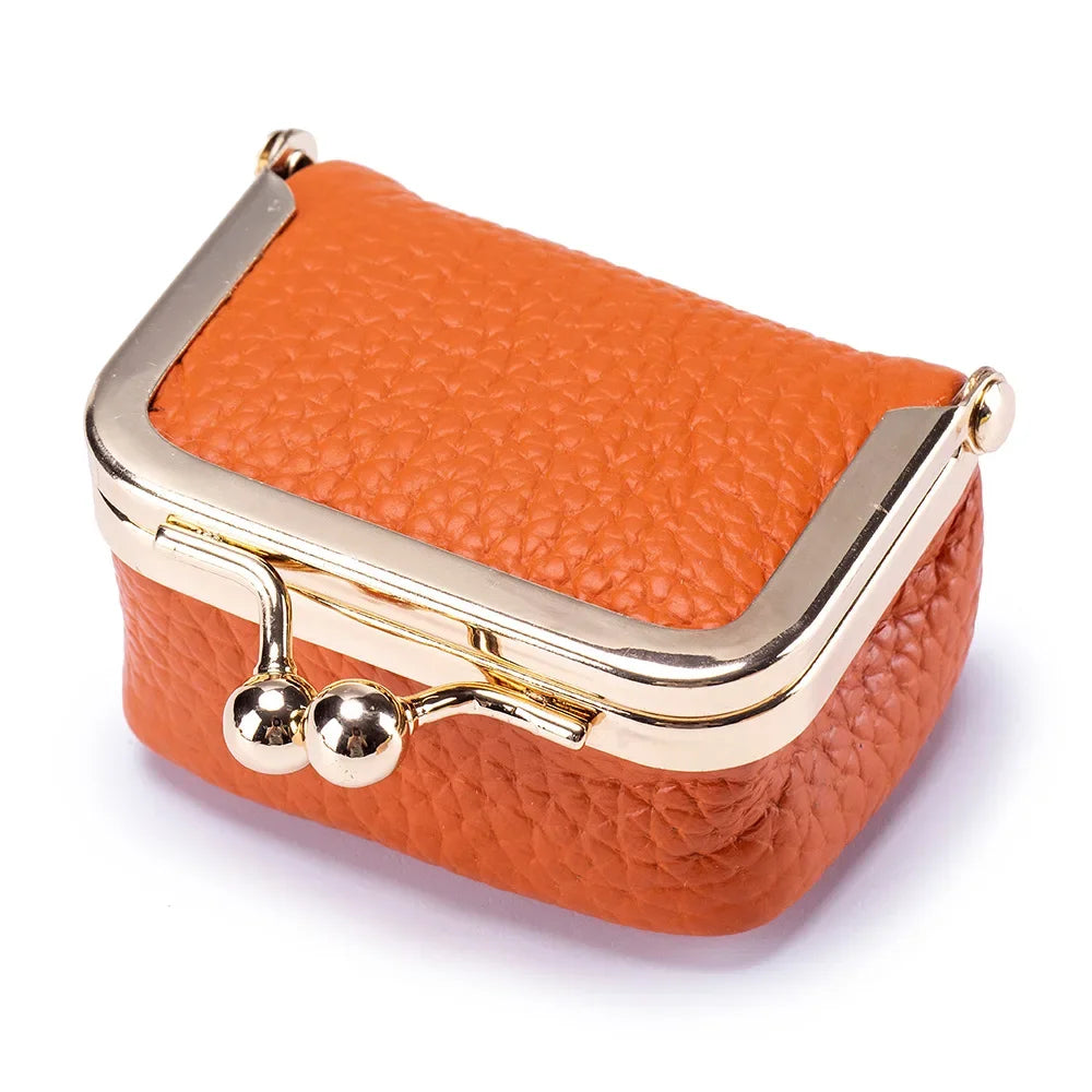 Genuine Leather Mini Jewelry Box